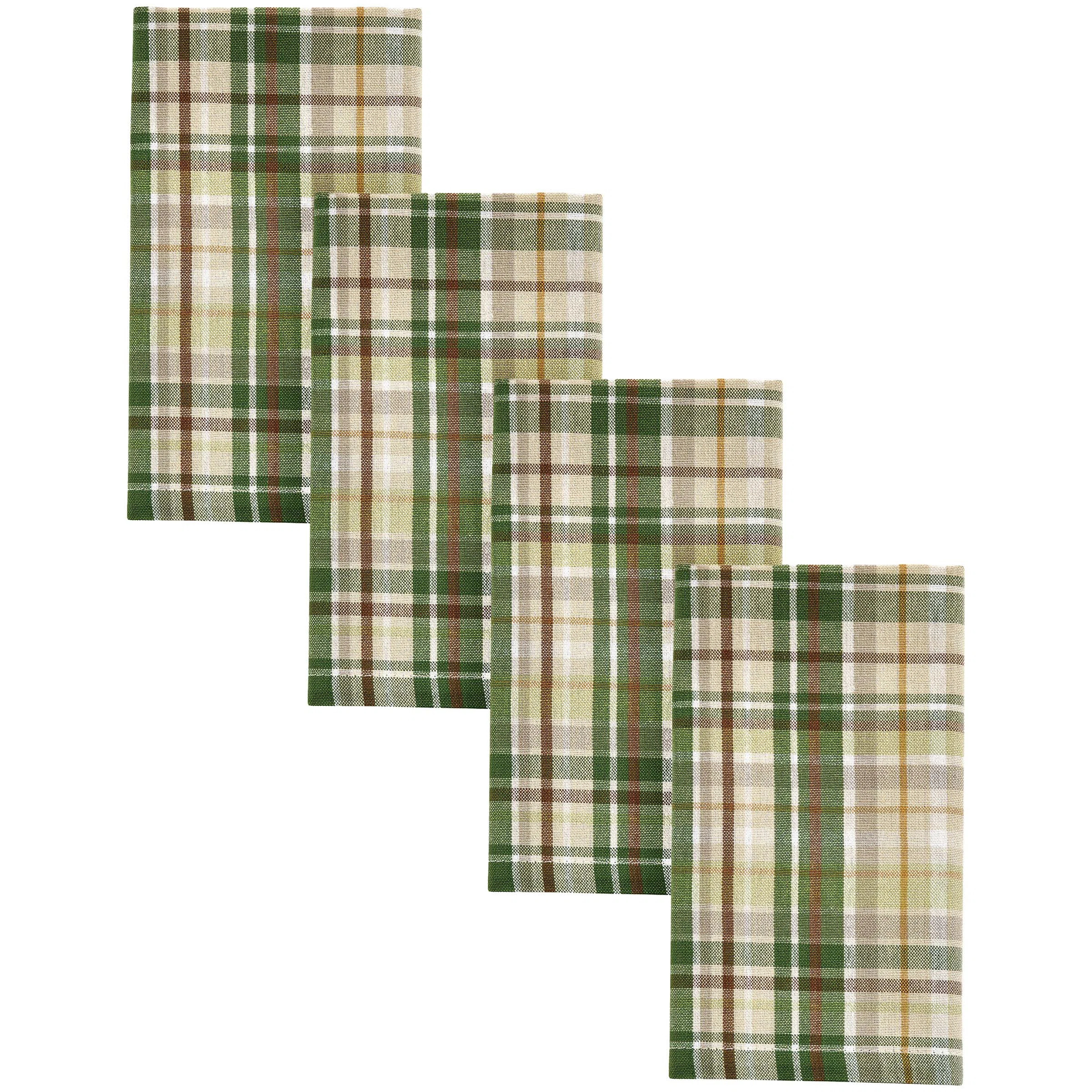 Winter Morning Plaid Napkin Set Of 4 (Set of 4) | Wayfair North America