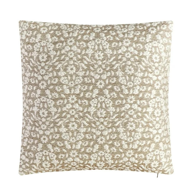 Better Homes & Gardens Better Homes & Garden 20" x 20" Burned Blooms Decorative Pillow, Brown 4.7... | Walmart (US)