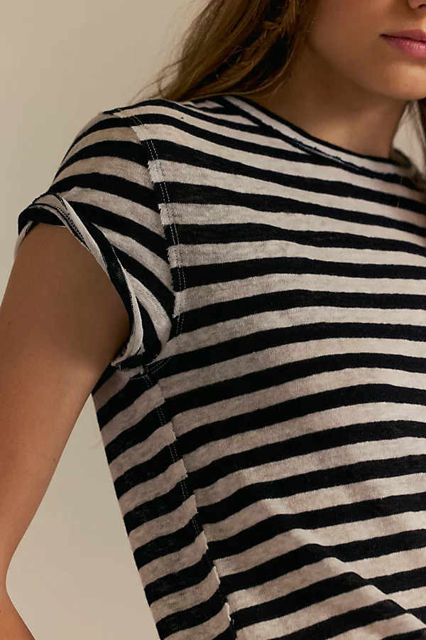 We The Free Nora Striped Tee | Free People (Global - UK&FR Excluded)