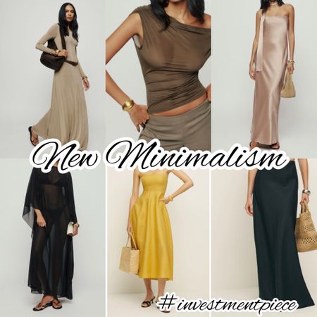 The thing about minimalist style is that it can have a maximum impact. Chic styles in high end knits, linens and silks. Drapes. Cuts. You don’t need much when your clothes look this good! @reformation #investmentpiece 

#LTKOver40 #LTKStyleTip #LTKSeasonal
