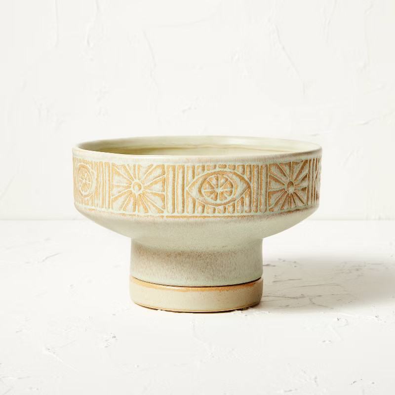 Teal Embossed Planter - Opalhouse™ designed with Jungalow™ | Target