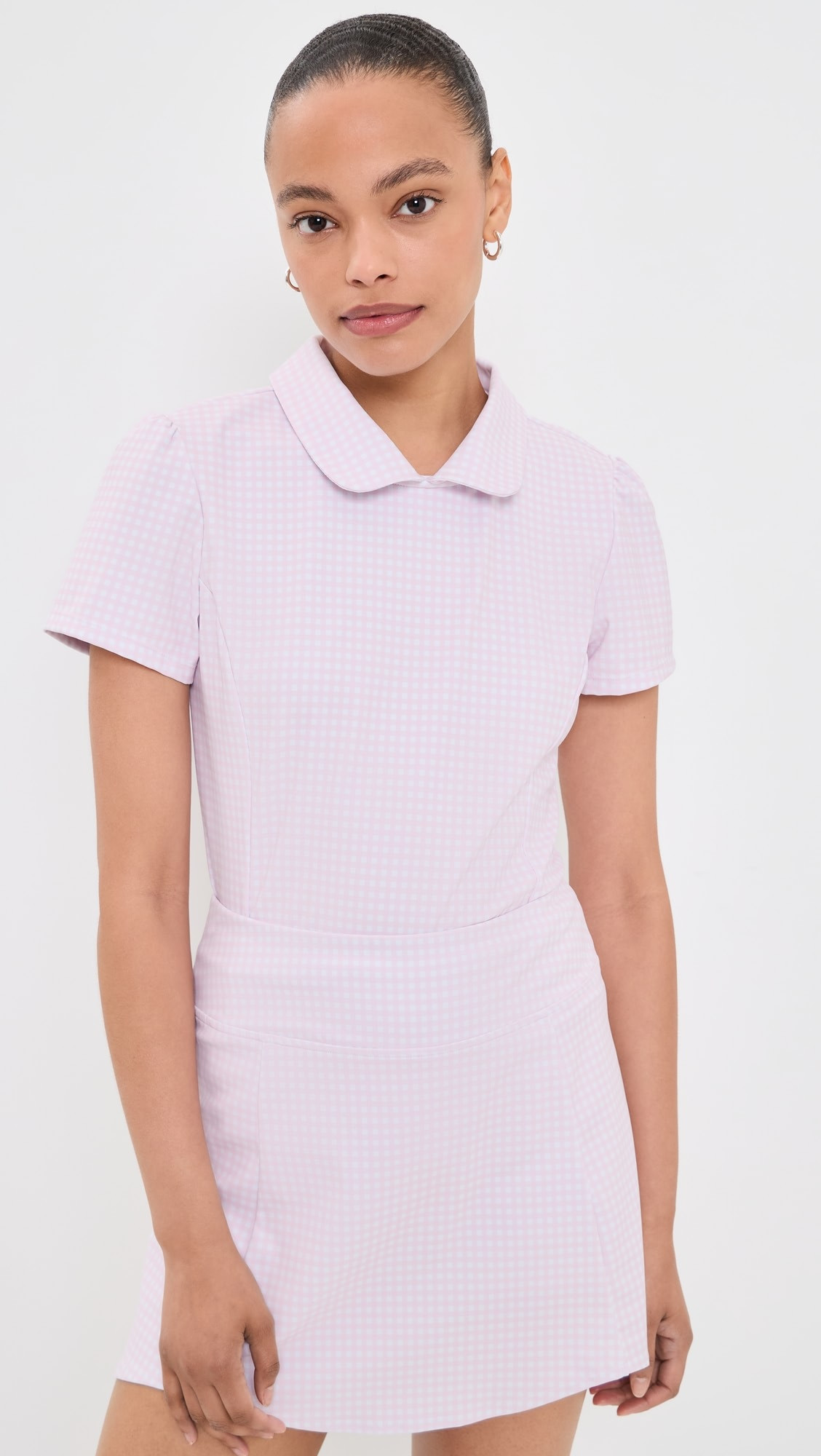 Mayfair Short Sleeve Gingham Top | Shopbop