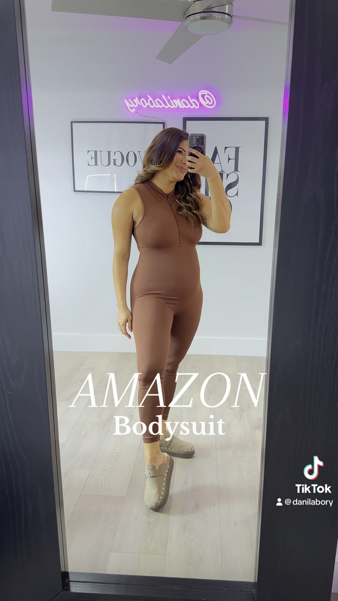 Amazon seamless bodysuit 😍 love the extra compression to the waist and perfect pairing with this mules 

#LTKmidsize #LTKstyletip #LTKMostLoved