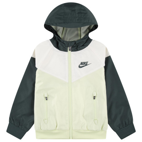 Boys Nike Nike Windrunner Jacket - Boys' Toddler Oil Green/White Size 2T | Kids Foot Locker (US)