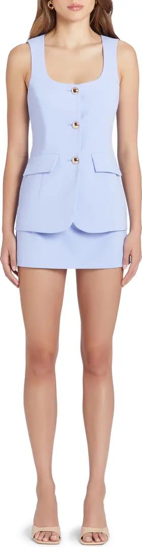 Amanda Uprichard Kya Sleeveless Romper Minidress | Nordstrom | Nordstrom