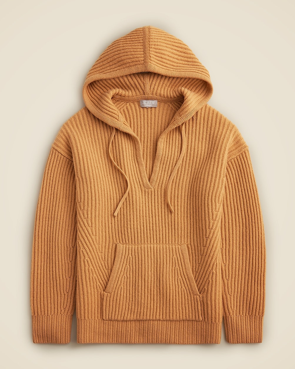 Cashmere thick-knit hoodie | J. Crew US