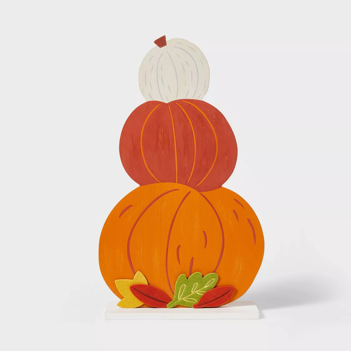 Harvest Triple Stack Pumpkin Wood Sign - Hyde & EEK! Boutique™ | Target