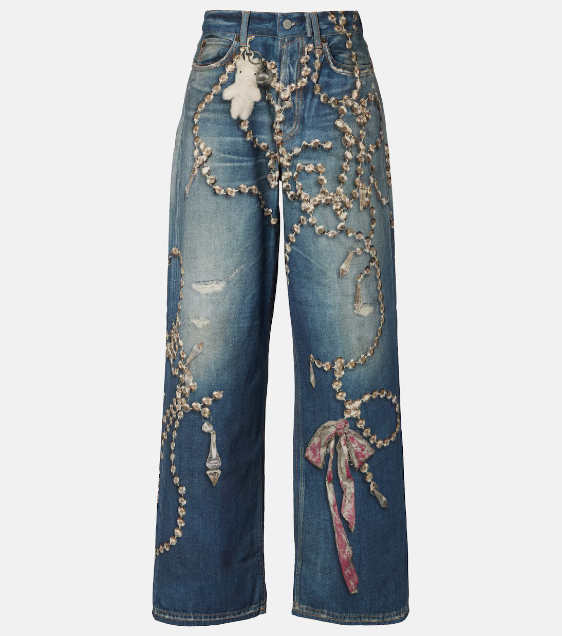 1981 trompe l’œil wide-leg jeans | Mytheresa (US/CA)