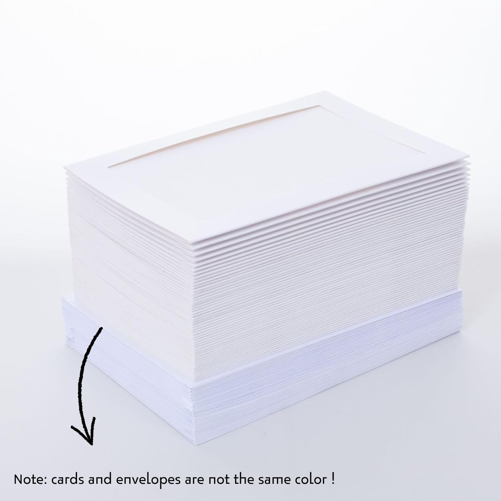 50 Pack Photo Frame Cards with Envelopes 4x6 Paper Picture Frame Bulk Blank Photo Insert Cards fo... | Amazon (US)