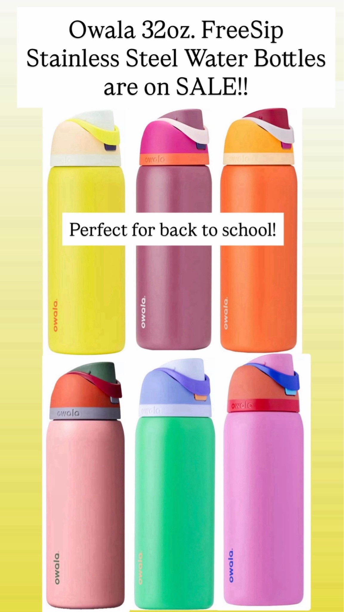 Owala sale

#LTKKids #LTKSaleAlert