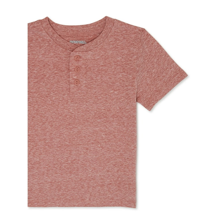 Garanimals Toddler Boy Short Sleeve Henley T-Shirt, Sizes 18M-5T | Walmart (US)