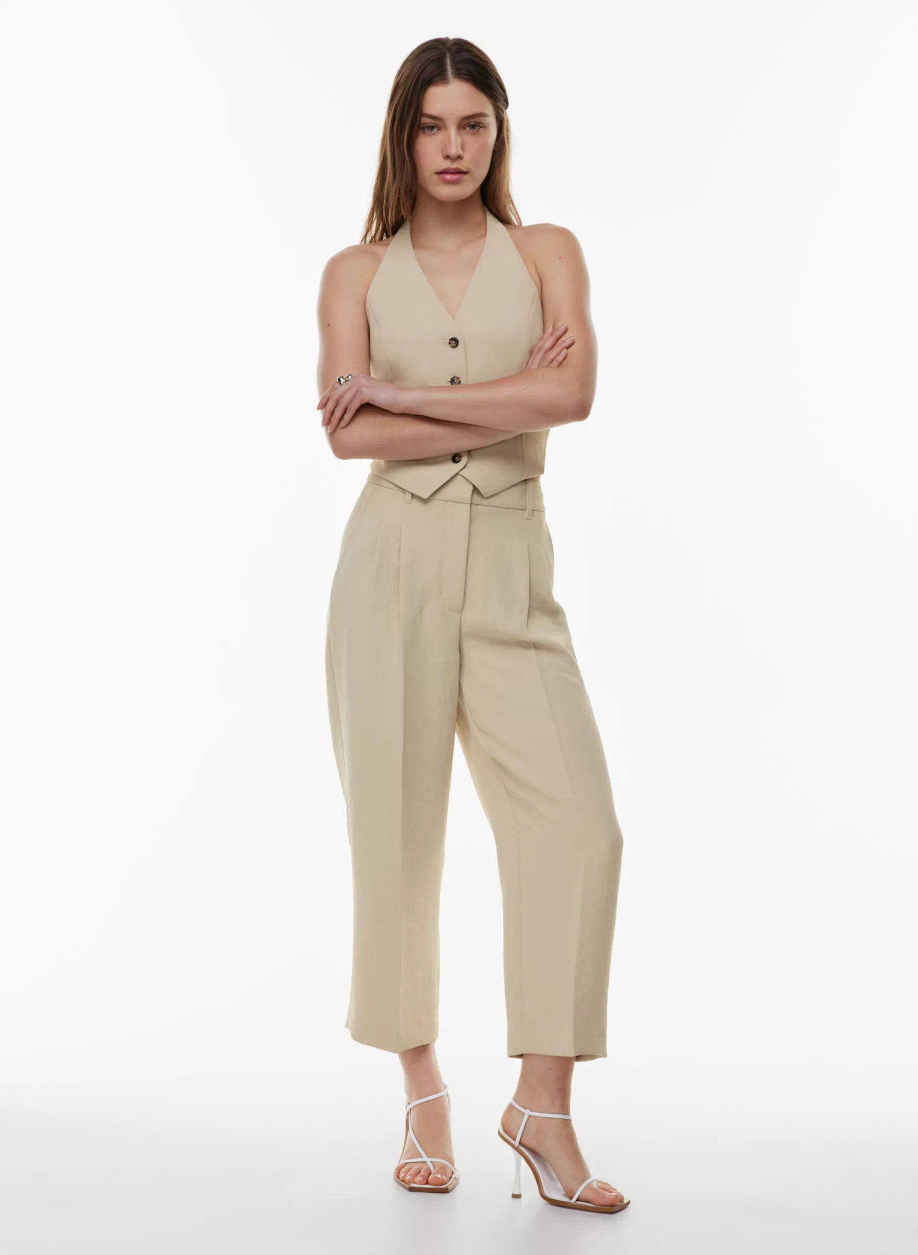 THE EFFORTLESS PANT™ CROPPED | Aritzia