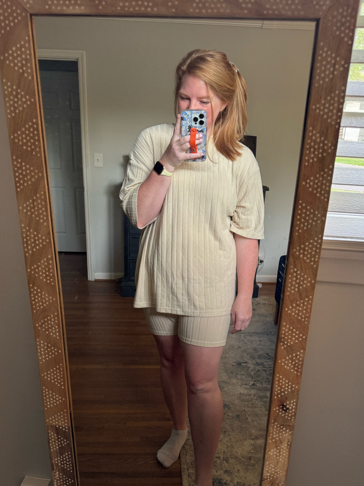 BEST $22 biker short/tee set from Amazon!! Soft, stretchy, long tee, lightweight.

#LTKstyletip #LTKActive #LTKfindsunder50