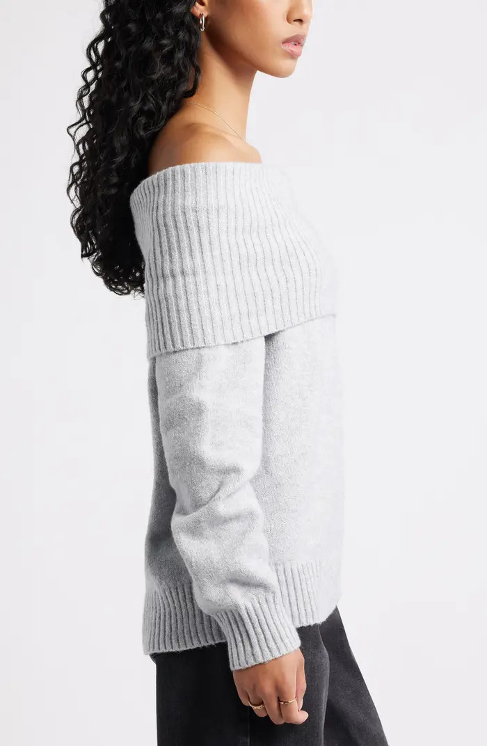 Off the Shoulder Sweater | Nordstrom