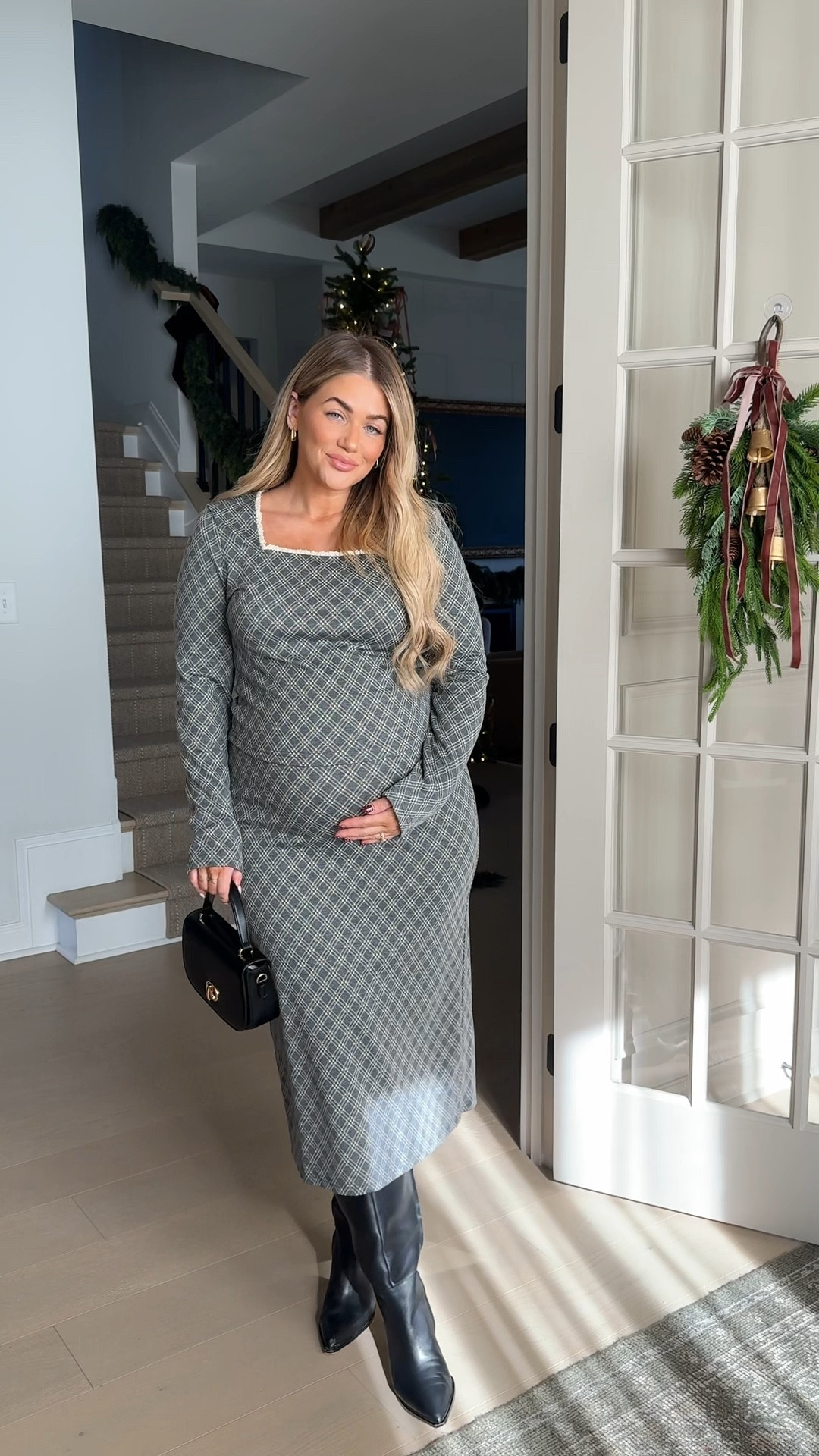 6 days of holiday outfit ideas 🤍 I’m wearing an XL in the top & bottom 