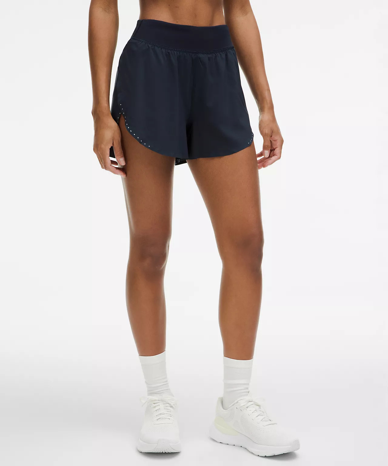 Fast and Free Reflective High-Rise Classic-Fit Short 3" | Women's Shorts | lululemon | Lululemon (US)