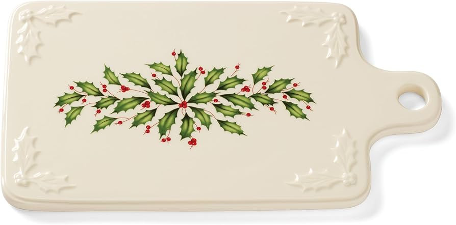 Lenox 890760 Holiday Porcelain Cheeseboard | Amazon (US)