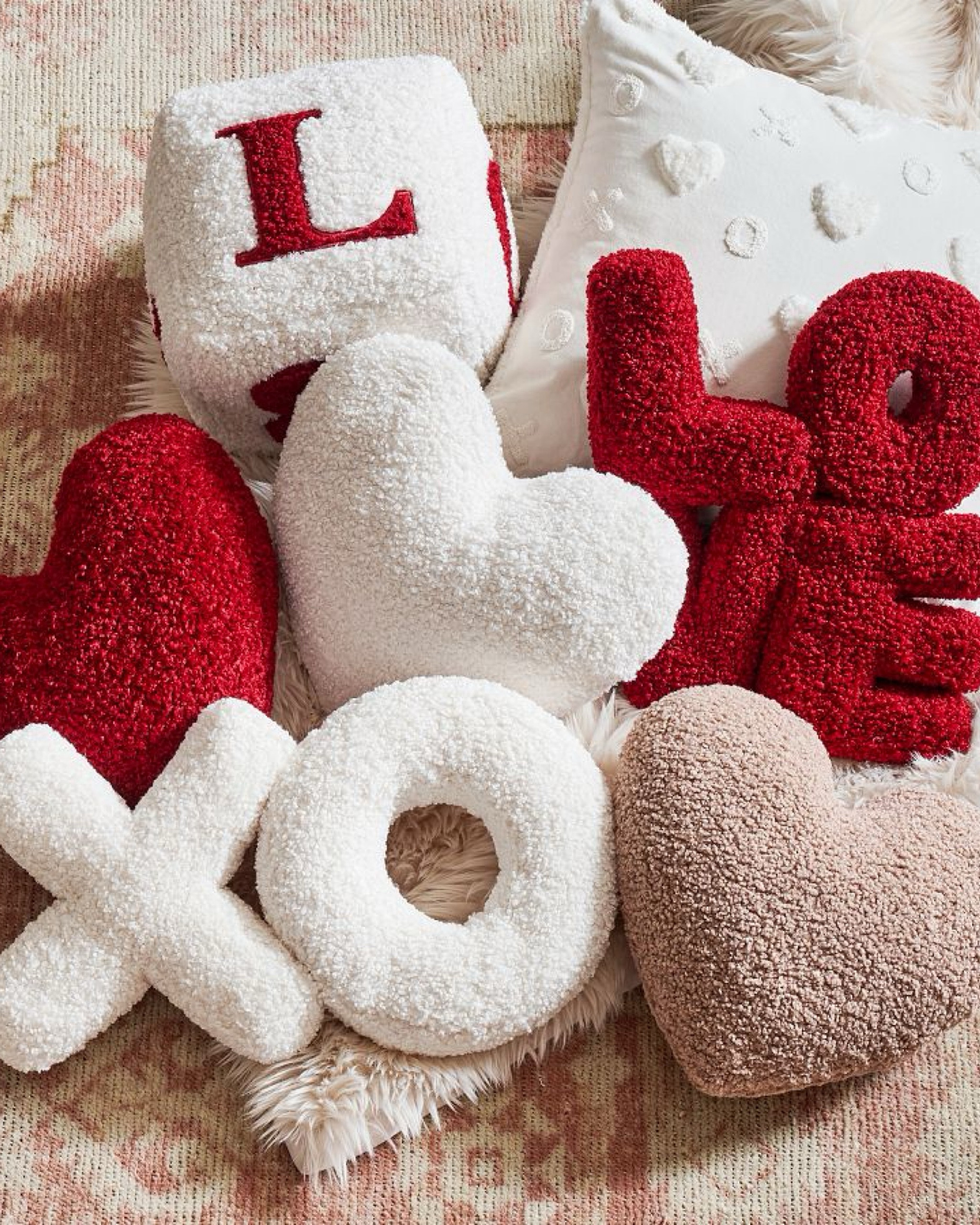 These cuddly teddy bear fabric pillows are perfect for Valentine’s Day and adorable decor beyond Cupid’s holiday. They feature texture-rich fabric that is super soft and cozy for sofas and beds. They are also wonderful gifts for any holiday host, special someone, or a newlywed couple.

#LTKSeasonal #LTKwedding #LTKhome