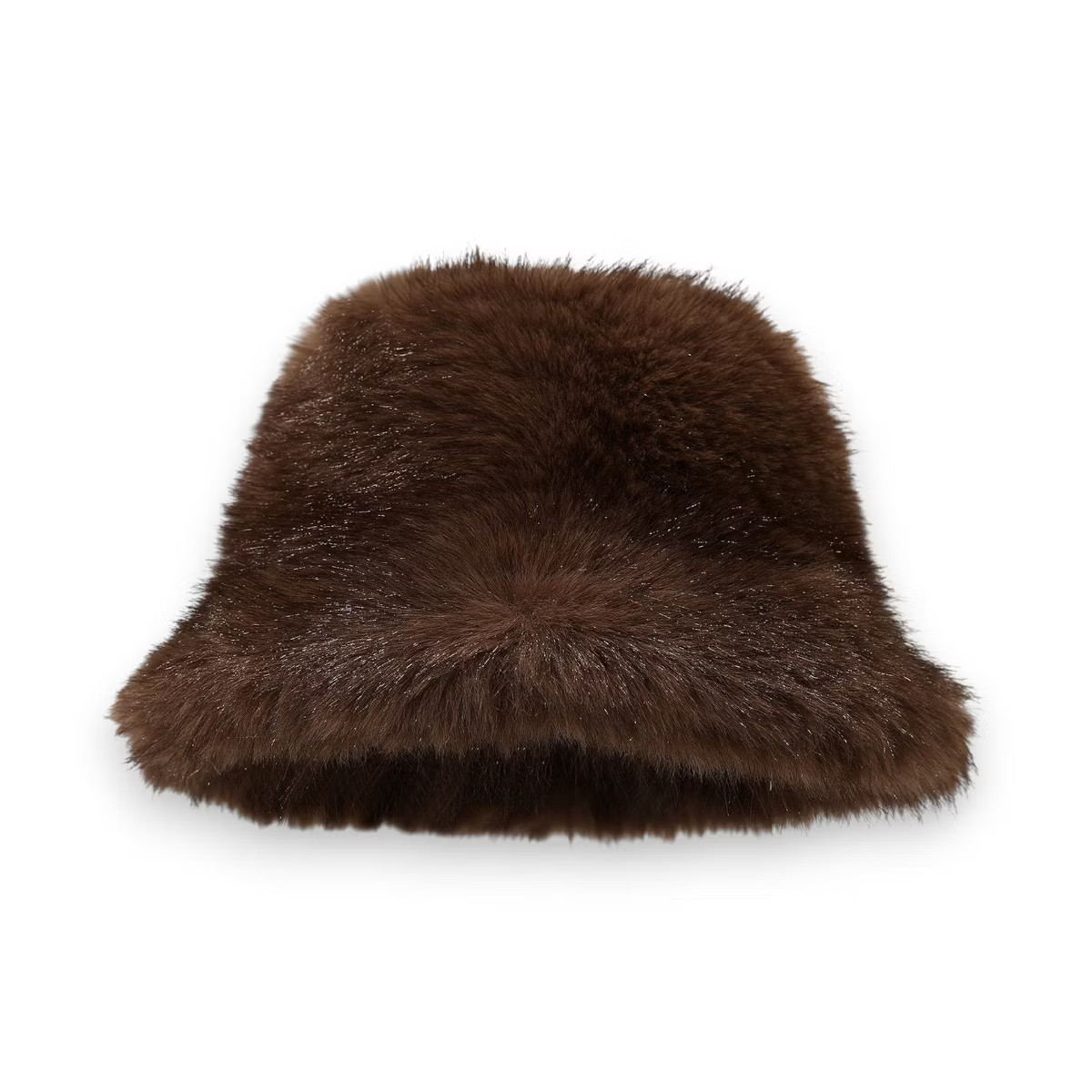 Anna-Kaci Women's Plush Furry Bucket Hat with Soft Cozy Lining, Khaki | Target