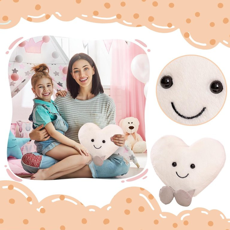 Jellycat Stuffed Animals,Jellycat Heart Stuffed Animal Gift Plush,5.9" Heart Cute Soft Stuffed An... | Walmart (US)