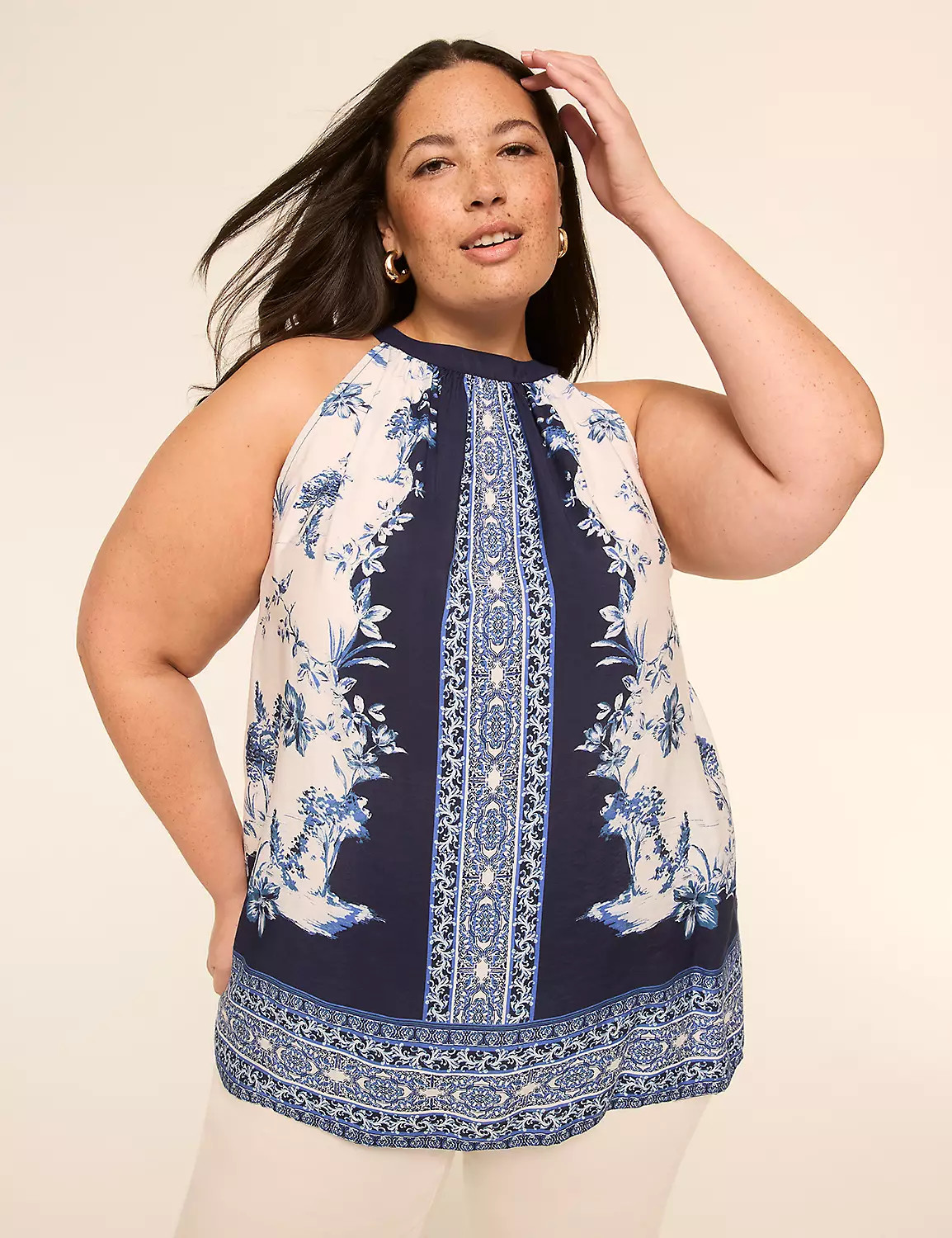 Printed Halter Top | Lane Bryant (US)