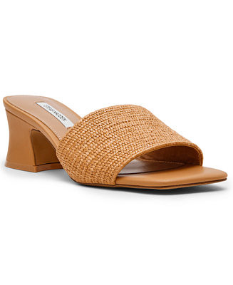 Women's Frolic Bell-Heel Slip-On Sandals | Macy's