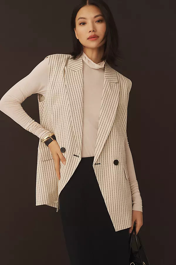Oversized Blazer Vest Jacket | Anthropologie (US)