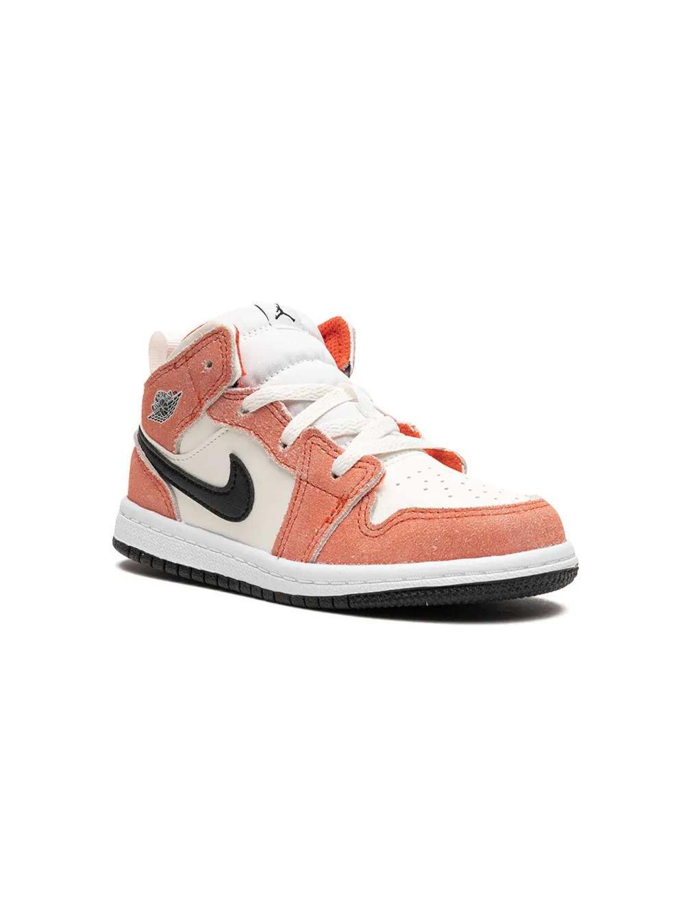 Jordan Kids Air Jordan 1 Mid Sneakers | Orange | FARFETCH | Farfetch Global