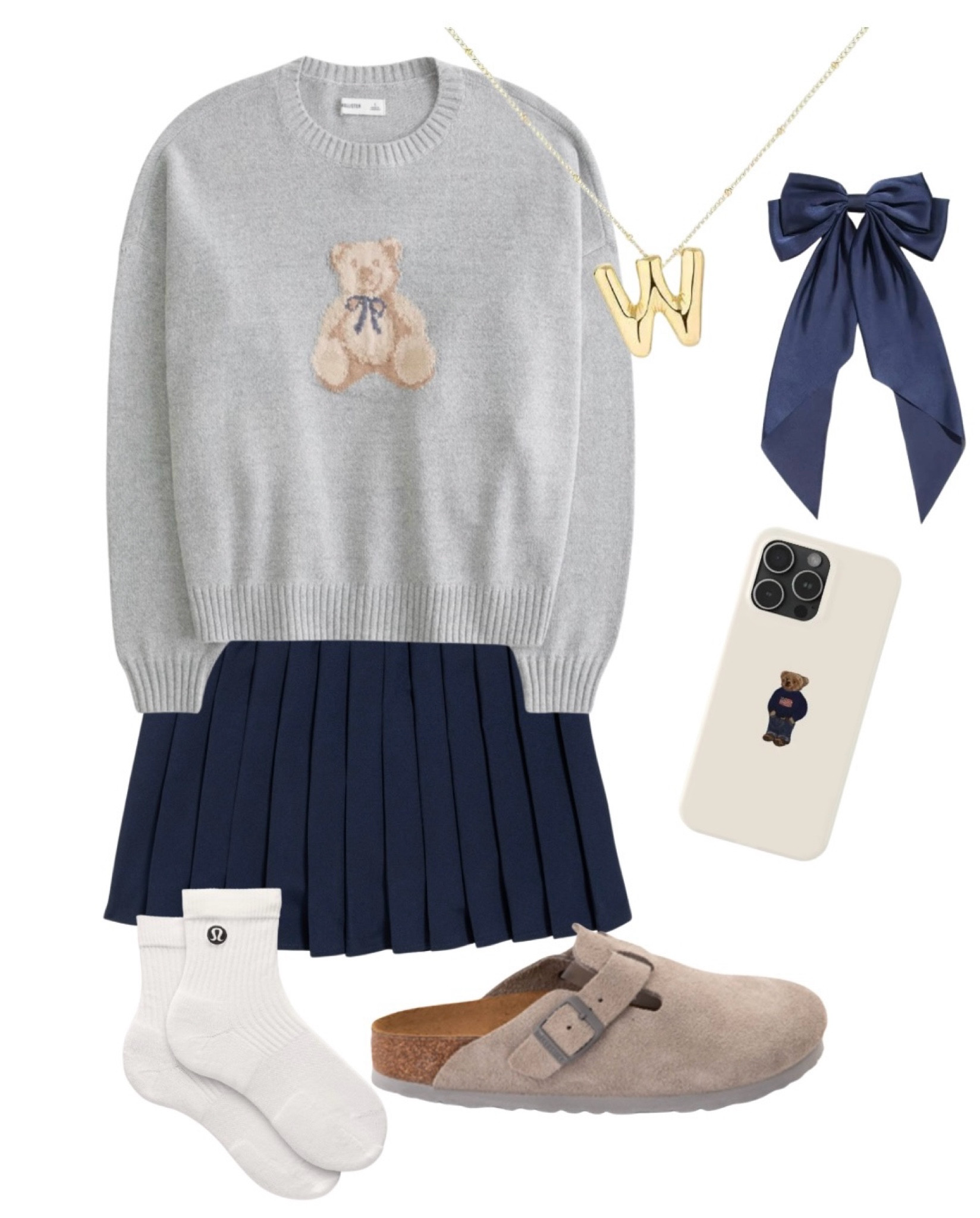 Back to school outfit 
Teddy sweater (xs) 
Birkenstocks (5) 

#LTKBacktoSchool #LTKSeasonal #LTKKids