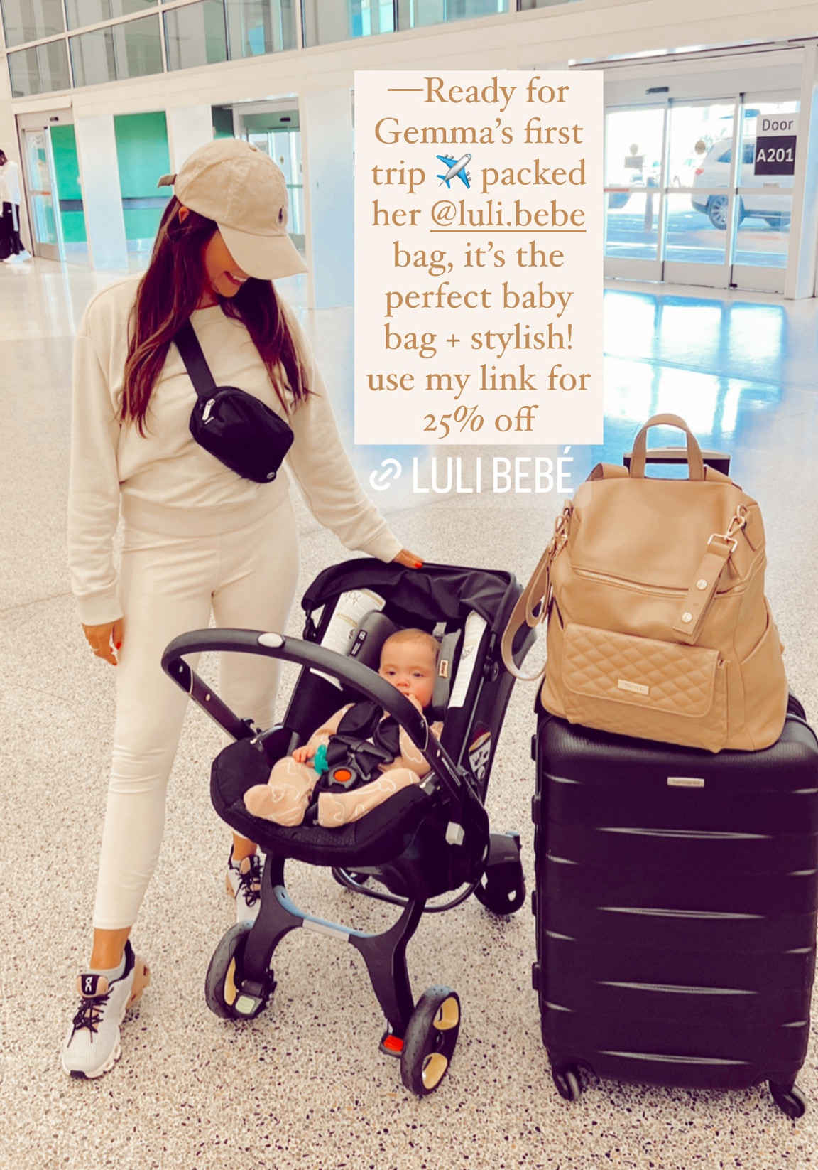 Airport outfit 
Travel outfit 
Beige leggings 
Baby travel
Diaper bag 
Amazon finds 


#LTKbaby #LTKstyletip #LTKtravel