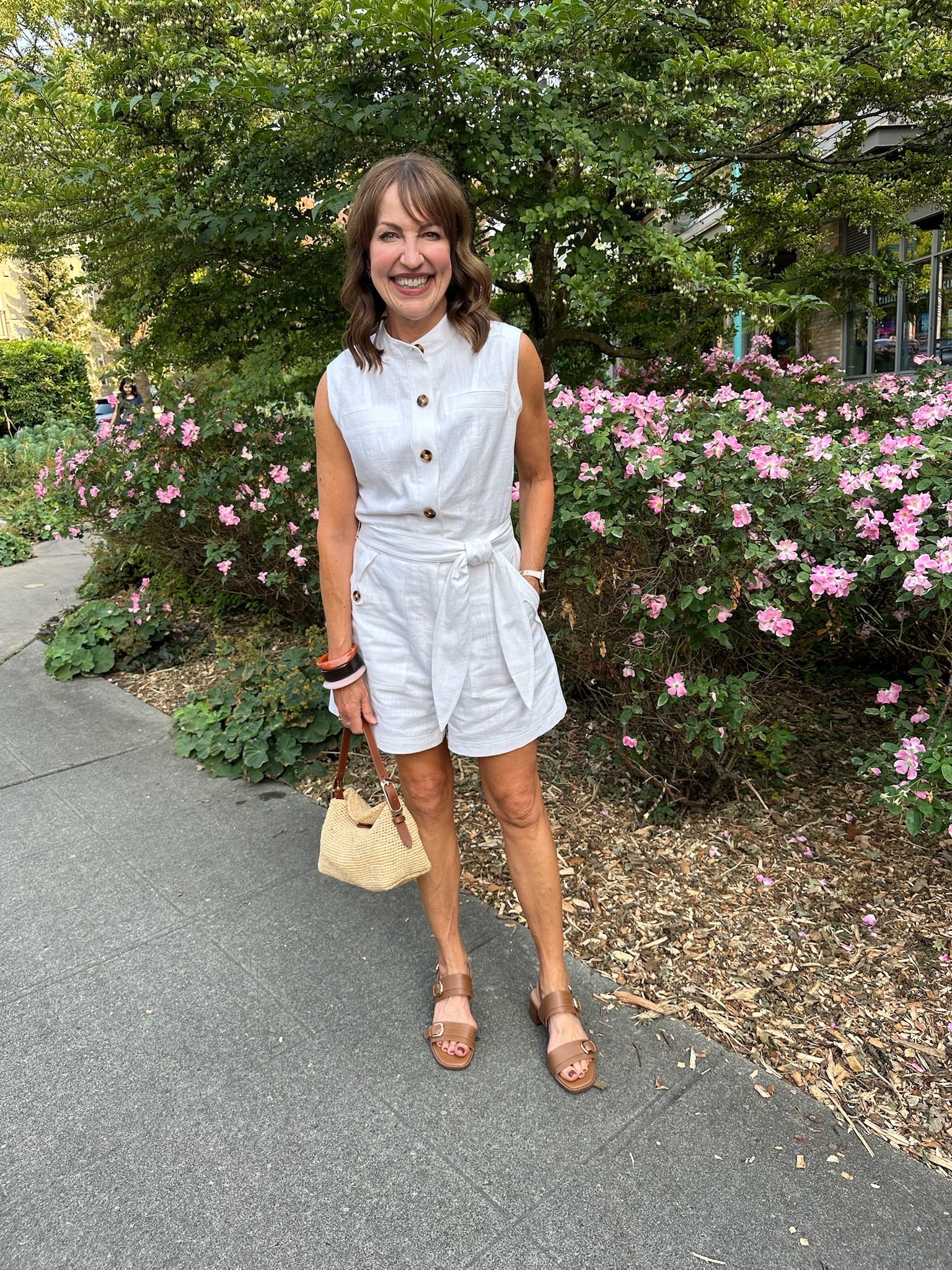 OOTD for a couples getaway to the Heathman Hotel! Loving this white jumpsuit 🥰

#LTKootd #LTKgrwm #LTKOver40