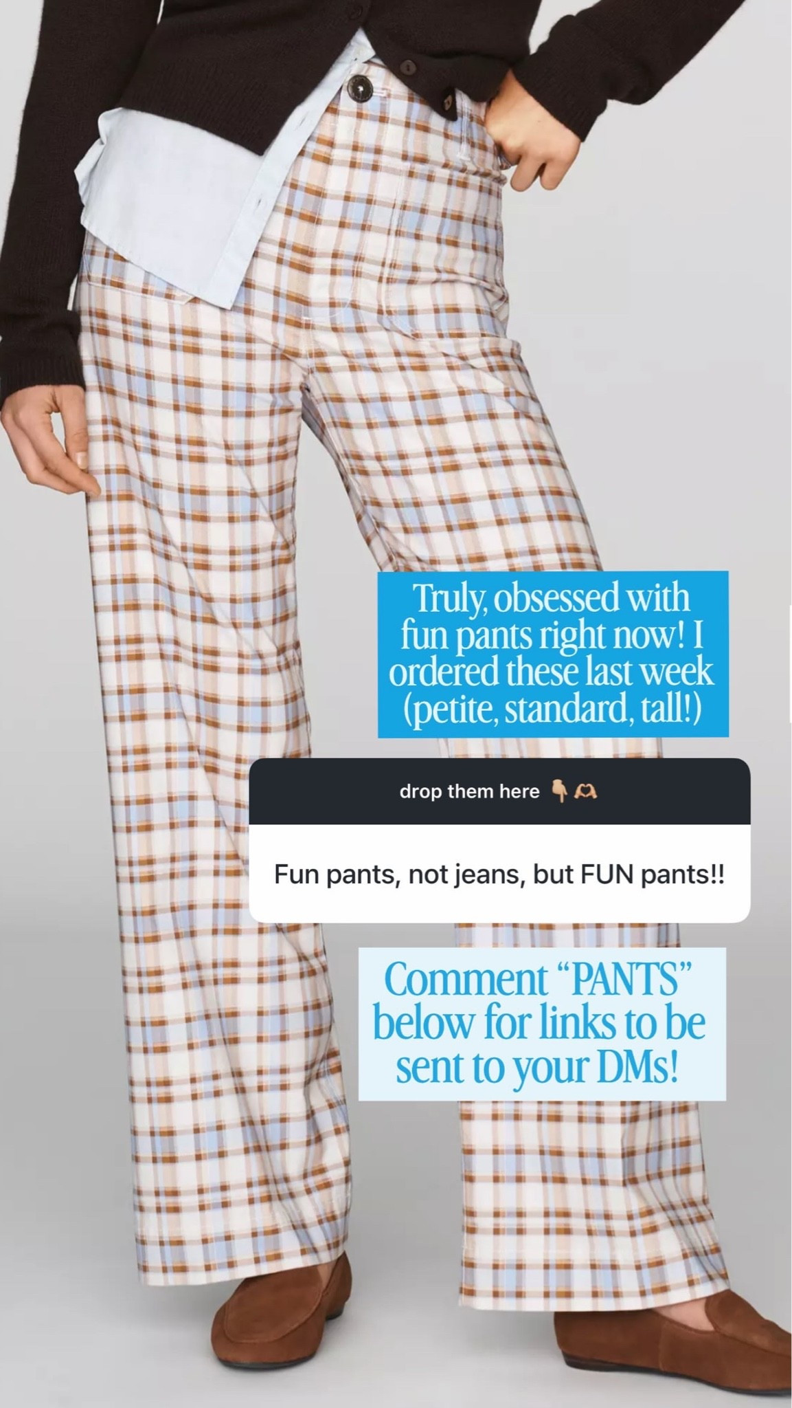 Truly obsessed with fun pants right now! I ordered these last week from Anthropologie - they’re perfect!

#LTKmomlife #LTKootd #LTKgrwm