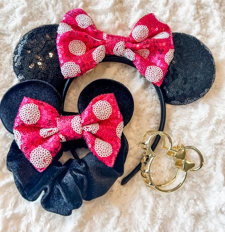 This set of three hair accessories is perfect for your next Disney trip or to give as a gift! 🤩🎀

#LTKTravel #LTKFindsUnder50