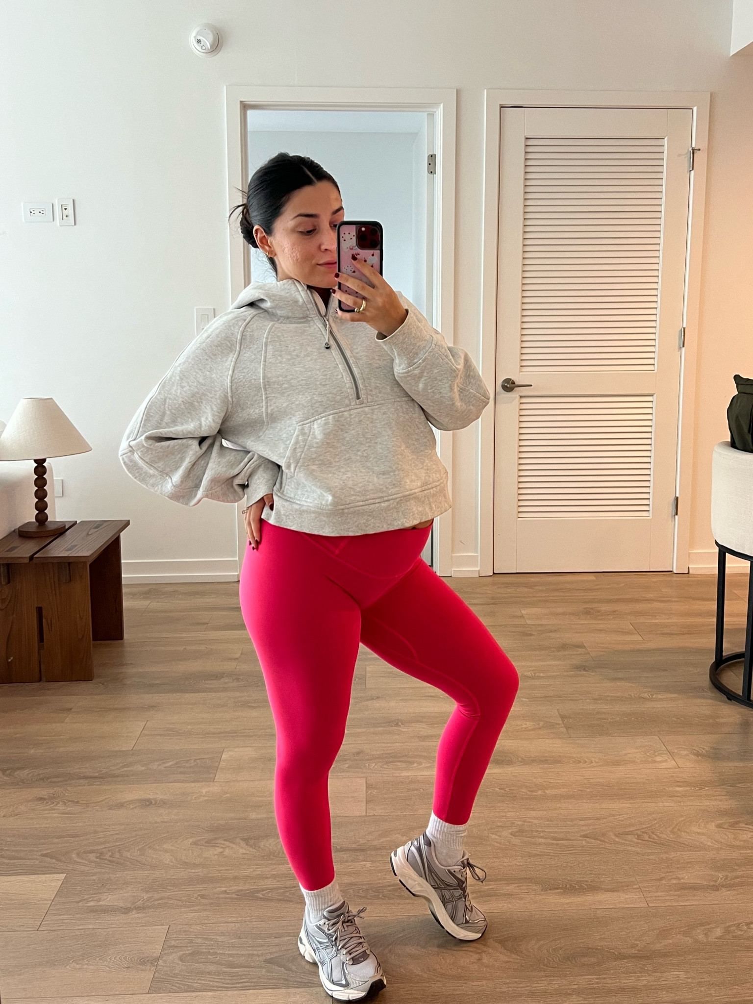 Gym fit 23 weeks pregnant! Sized up one in the leggings for the bump 😊

#LTKFitness #LTKActive #LTKBump