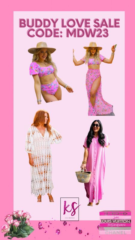 Swim sale code mdw23 30% off

Swimsuit coverups 
Pink coverup 
Pink swimsuit 
Summer dress

#LTKunder100 #LTKsalealert #LTKswim