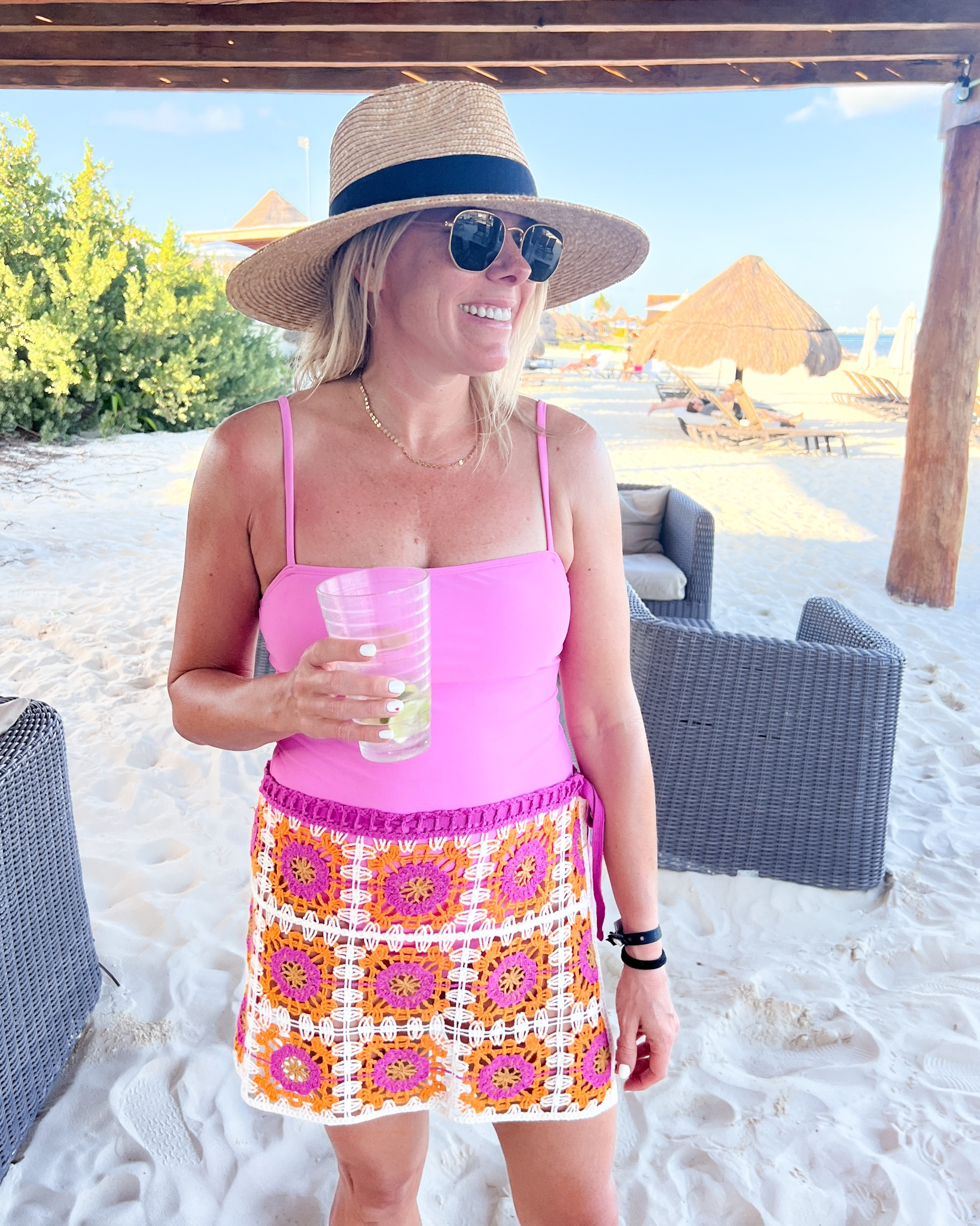 Love this crochet swimsuit coverup with a one piece swimsuit, sunglasses and a straw hat. Size small in everything. Swimwear beach vacation swim cover-up target style amazon fashion amazon swim 

Follow my shop @thesensibleshopaholic on the @shop.LTK app to shop this post and get my exclusive app-only content!

#liketkit #LTKSeasonal #LTKswim #LTKstyletip
@shop.ltk
https://liketk.it/40Ulp