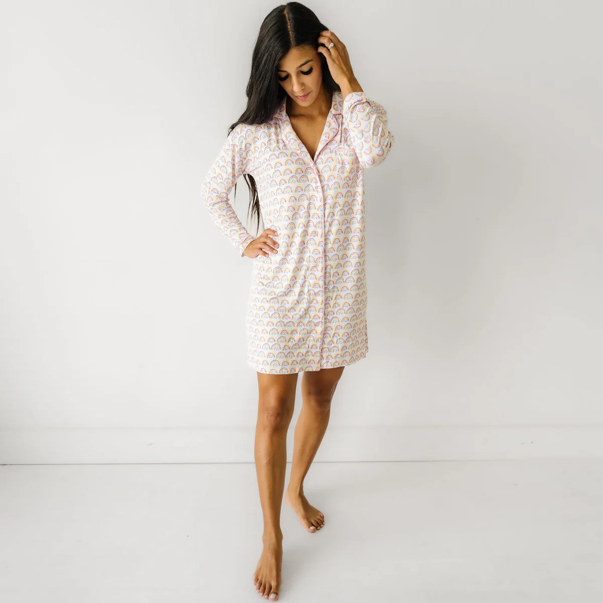 Pastel Rainbows
        Women's Sleep Shirt | Little Sleepies