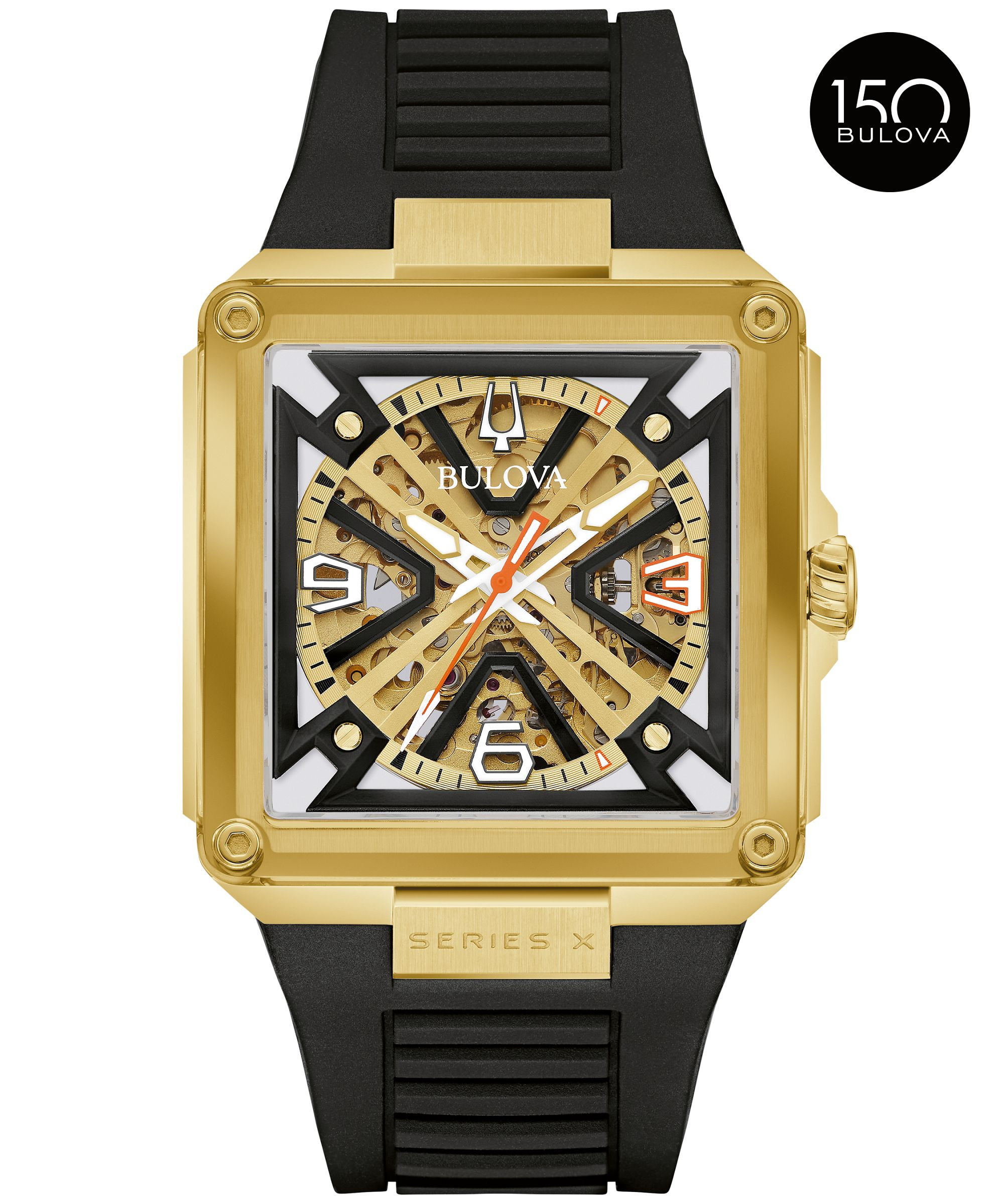 Bulova Series X² HNBR Rubber X SE LP Luxury Men's Watch - 97A195 Gifts for Him | Bulova