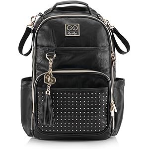 Chelsea + Cole for Itzy Ritzy Diaper Bag Backpack - Studded Boss Backpack Diaper Bag Includes 19 Poc | Amazon (US)