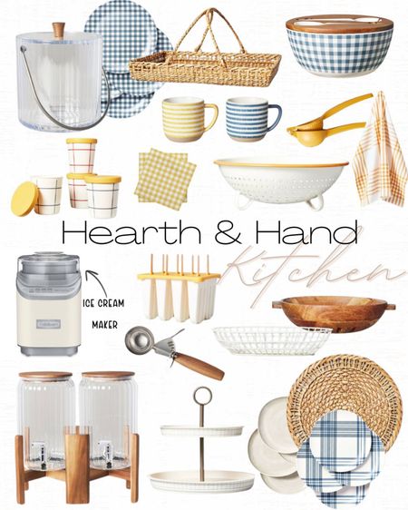 ✨𝙉𝙀𝙒✨ Hearth and Hand Kitchen, New kitchen items at Target, beverage dispenser, ice cream maker, plates, popsicle maker, dish towels, mugs, ice bucket, basket, bowls, new At Target, Target Home

#LTKFind #LTKhome #LTKstyletip
