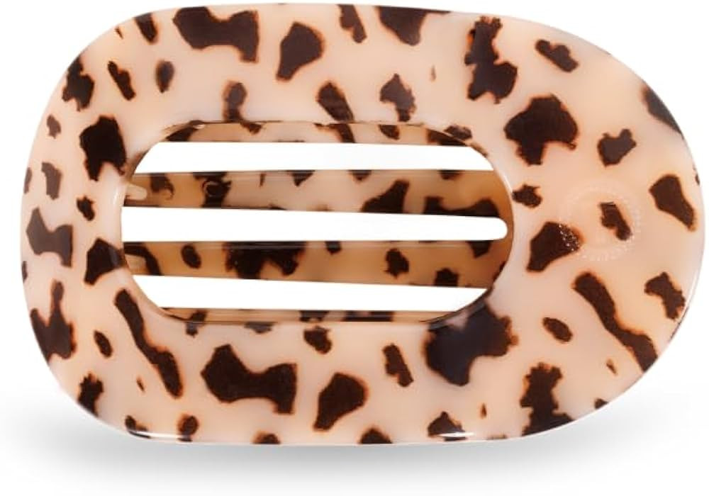 TELETIES - Medium Flat Round Clip - Strong Grip, Bendable Teeth, Comfortable Curved Design - Idea... | Amazon (US)