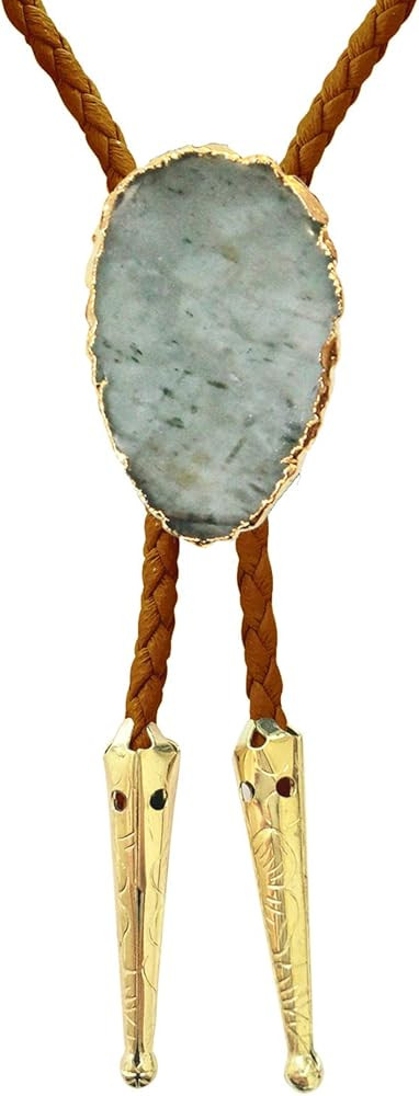 Daisy Del Sol Women's Silver Created Western Bolo Tie Black Onyx Gemstone Turquoise Choker Neckla... | Amazon (US)