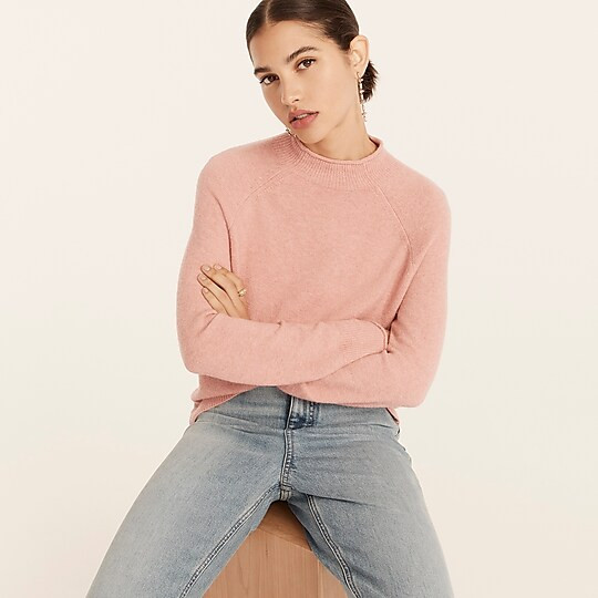 Rollneck™ sweater in Supersoft yarn | J. Crew US
