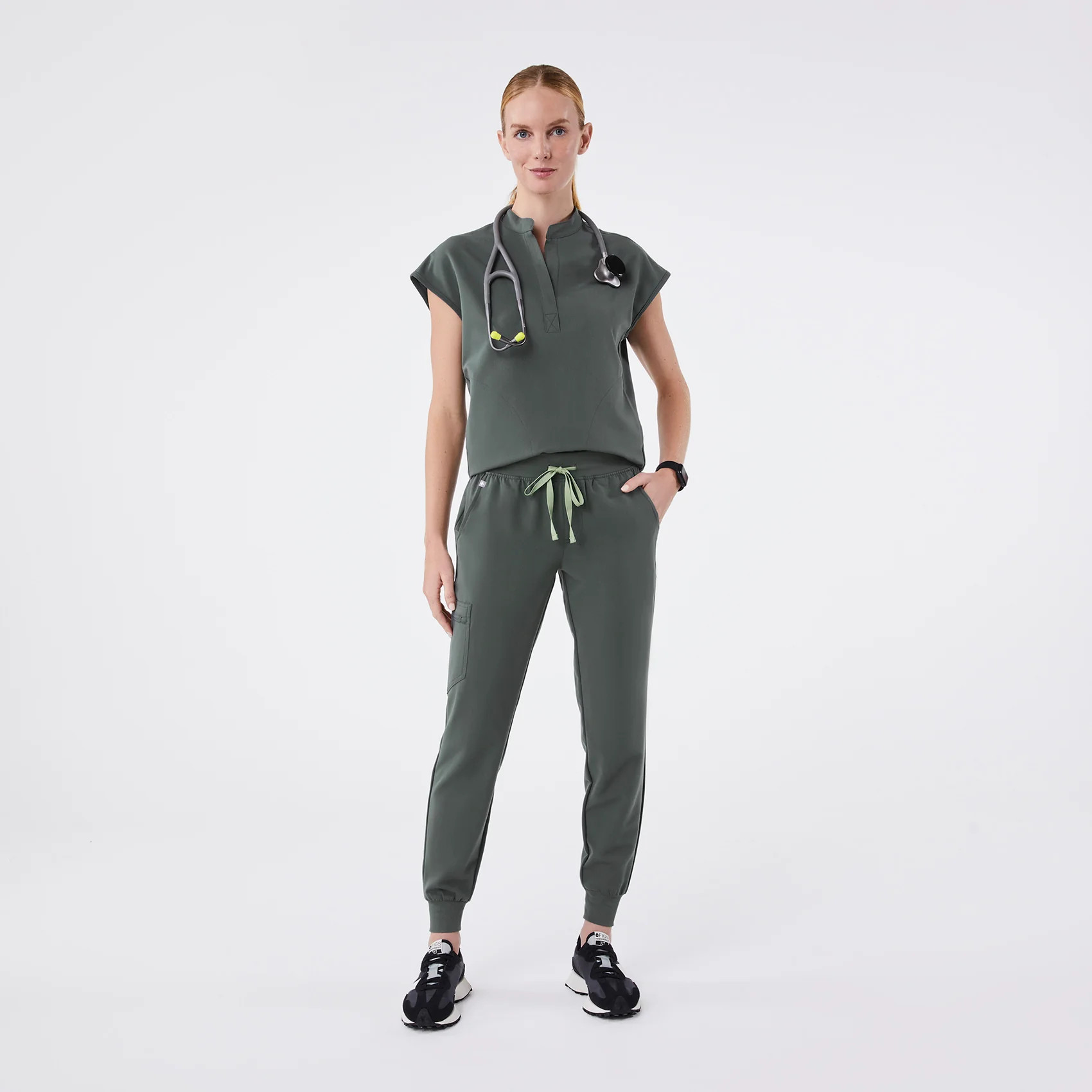 Women's Rafaela Oversized Scrub Top™ - Bonsai · FIGS | FIGS