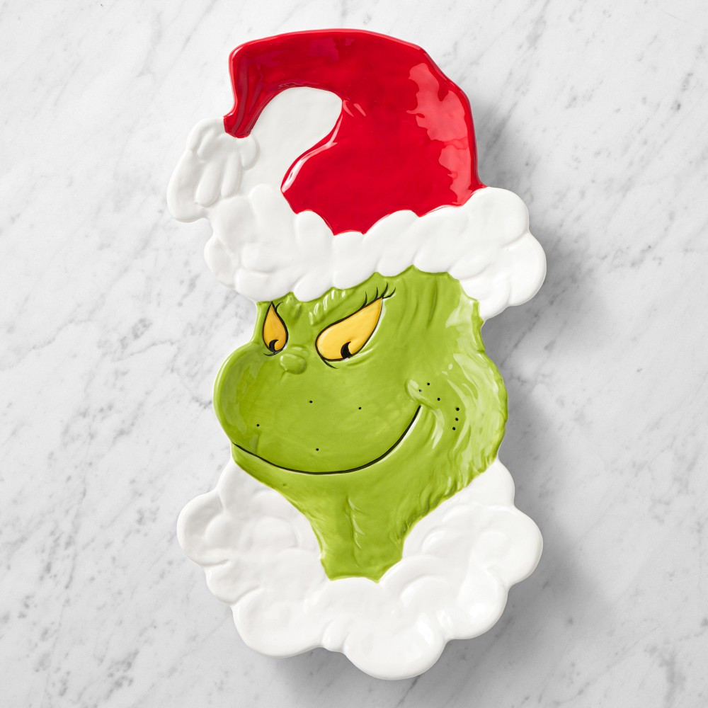 The Grinch™ Figural Platter | Williams-Sonoma