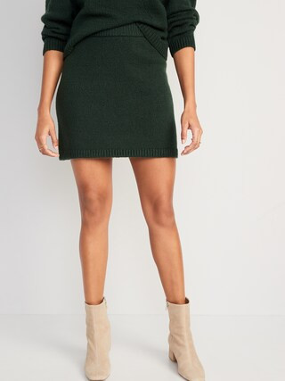 Mini Sweater Skirt for Women | Old Navy (US)