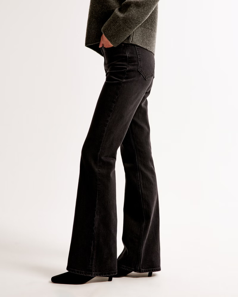High Rise Vintage Flare Jean | Abercrombie & Fitch (US)