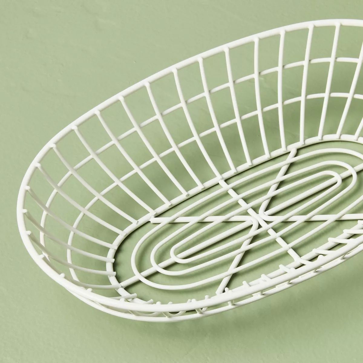 Wire BBQ Serving Basket Cream - Hearth & Hand™ with Magnolia | Target