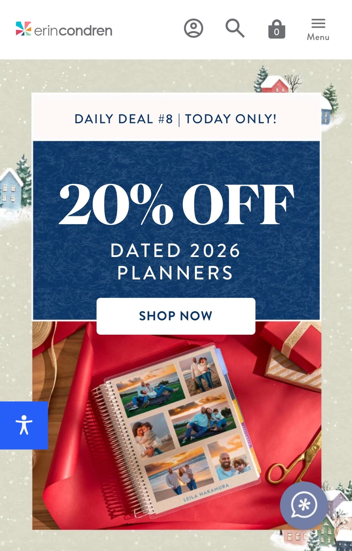 If you’re looking for your 2026 planner/calendar, Erin Condren is doing 20% off today! I just ordered this one for the new year 🗓️✏️ I couldn’t live without a good planner these days! 🤪

Calendar, planner, todo list, organization, scheduler, mom must haves 

#LTKSaleAlert #LTKdayinmylife #LTKmomlife