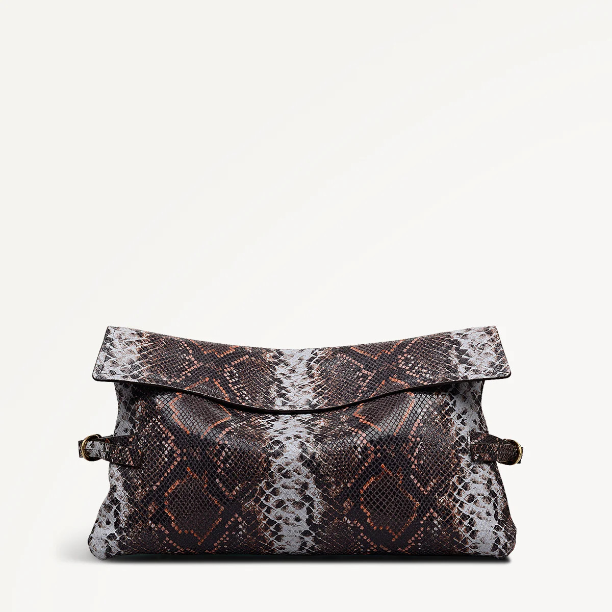 Large Flapover Clutch | Fleet Street Faux Snake AW25 | Radley London | Radley London US